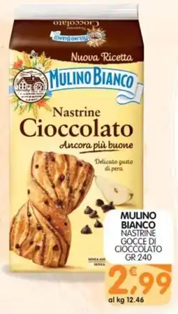 Le Delizie del Sud Mulino Bianco Nastrine Cioccolato offerta