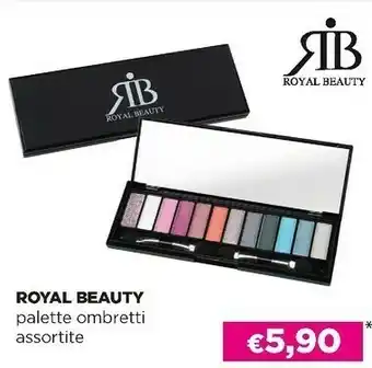 Acqua & Sapone Royal beauty palette ombretti offerta