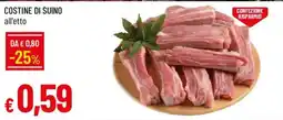 Galassia Costine di suino offerta