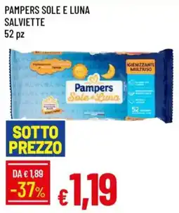 Galassia Pampers Sole e Luna salviette offerta