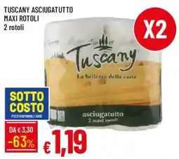 Galassia Tuscany asciugatutto offerta