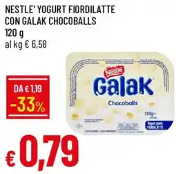 Galassia Yogurt fiordilatte con Galak Chocoballs offerta