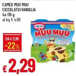 Galassia Cameo Muu Muu offerta