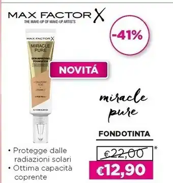 Acqua & Sapone Miracle pure fondotinta offerta