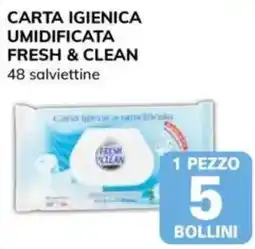 Basko Carta igienica umidificata Fresh & Clean offerta