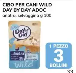 Basko Cibo per cani Wild Day by Day Adoc anatra selvaggina offerta