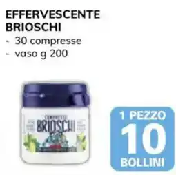 Basko Compressa effervescente Brioschi offerta