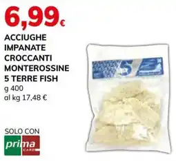 Basko Acciughe impanate croccanti Monterossine 5 Terre Fish offerta