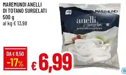 Galassia Maremundi anelli di totano surgelati offerta