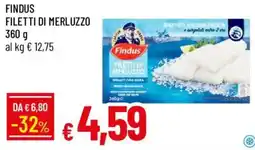 Galassia Findus filetti di merluzzo offerta