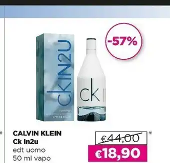Acqua & Sapone Ck in2u him uomo 50 ml offerta