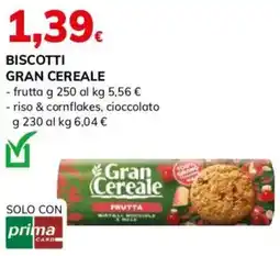 Basko Biscotti Gran Cereale offerta