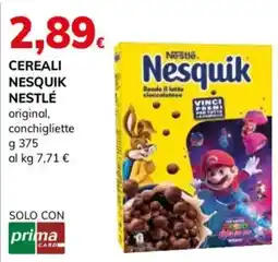 Basko Cereali Nesquik Nestlé offerta