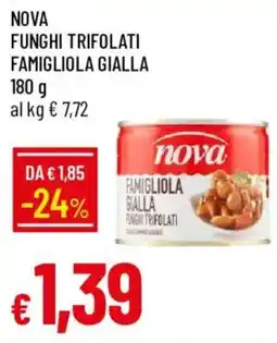 Galassia Nova funghi trifolati famigliola gialla offerta