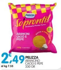 Le Delizie del Sud Pelizza arancino cacio e pepe offerta