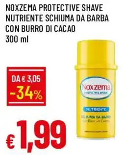 Galassia Noxzema Protective Shave Nutriente Schiuma da Barba offerta