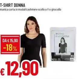 Galassia T-shirt donna offerta