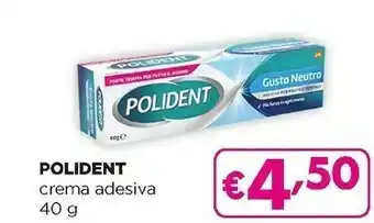 Acqua & Sapone Polident crema adesiva offerta