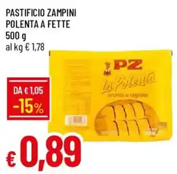Galassia Pastificio Zampini Polenta a fette offerta