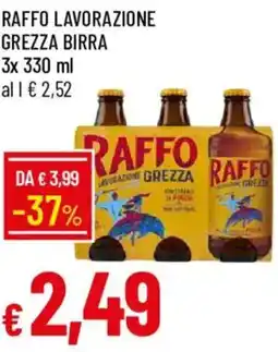 Galassia Raffo lavorazione grezza birra offerta