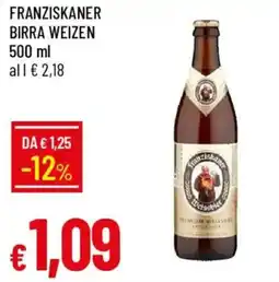 Galassia Franziskaner birra weizen offerta
