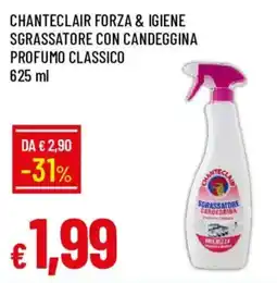 Galassia Chanteclair sgrassatore con candeggina profumo classico offerta