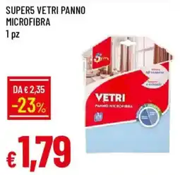Galassia Super5 vetri panno microfibra offerta