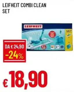 Galassia Leifheit combi clean set offerta
