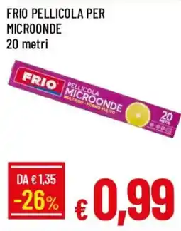 Galassia Frio pellicola per microonde offerta
