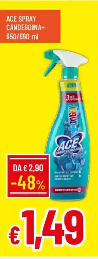 Galassia Ace spray candeggina+ offerta