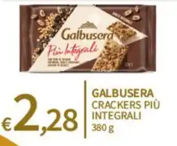 SpeSì Galbusera crackers più integrali offerta