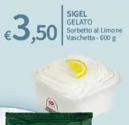 SpeSì Sigel gelato sorbetto al limone offerta