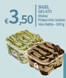 SpeSì Sigel gelato Moka/Pistacchio Salato offerta