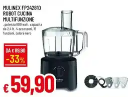 Galassia Mulinex robot cucina multifunzione offerta