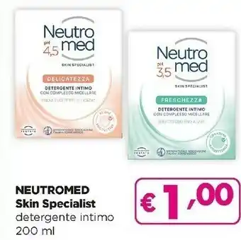Acqua & Sapone Neutromed skin specialist detergente intimo offerta