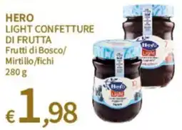 SpeSì Hero Light confettura di frutta offerta