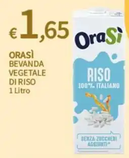 SpeSì Orasi bevanda vegetale di riso offerta