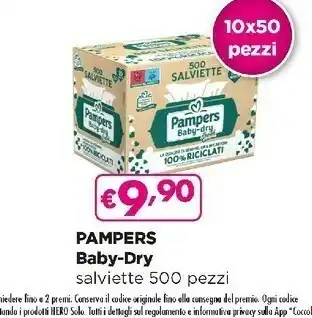 Acqua & Sapone Baby dry salviette offerta