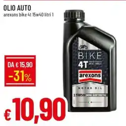 Galassia arexons bike 4t 15w40 offerta