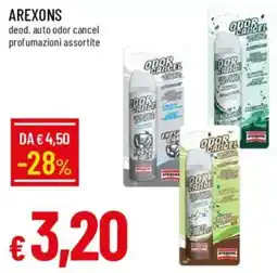 Galassia Arexons deod. auto odor cancel offerta