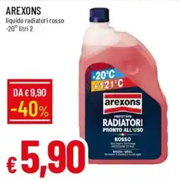 Galassia Arexons liquido radiatori rosso offerta