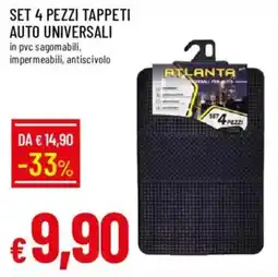 Galassia Tappeti auto universali Atlanta offerta