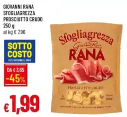 Galassia Sfogliagrezza Rana Prosciutto Crudo offerta