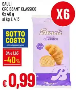 Galassia Bauli croissant classico offerta