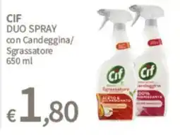SpeSì Cif Duo Spray offerta