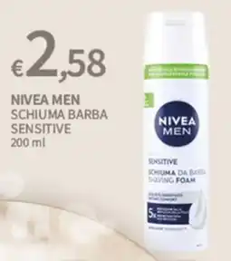 SpeSì Nivea Men schiuma barba sensitive offerta