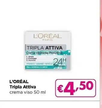 Acqua & Sapone Tripla attiva crema viso offerta