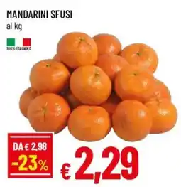 Galassia superstore Mandarini sfusi offerta