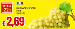 Galassia superstore Uva bianca senza semi offerta