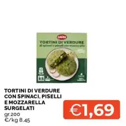 Mercatò Tortini di verdure Selex offerta